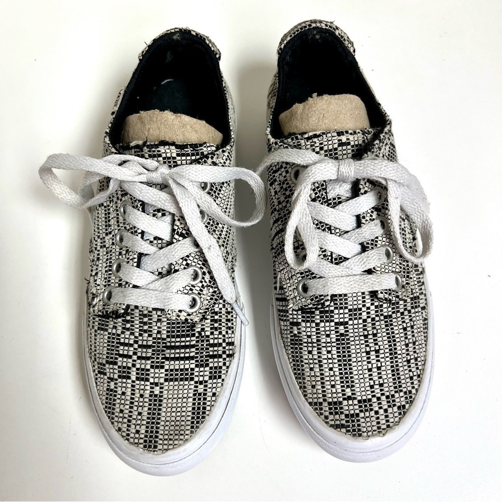 VANS Ultracush Camden Deluxe Optical Woven shoes women’s size 6.5